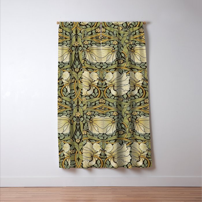 William Morris Pimpernel Restored Pattern Window Curtain Gallery Image 3
