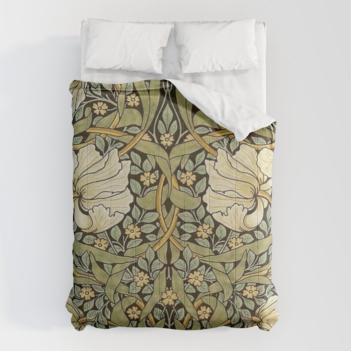 William Morris Pimpernel Restored Pattern Comforter Gallery Image 1