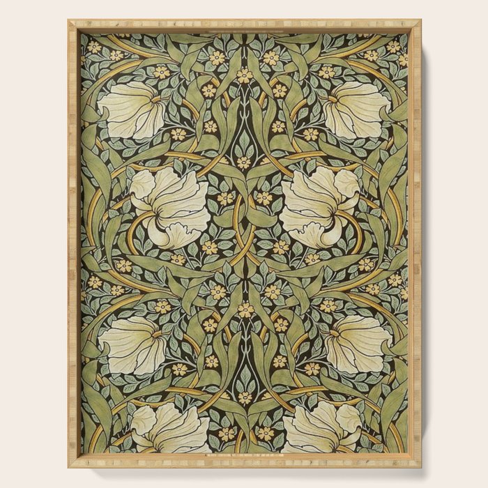 William Morris Pimpernel Restored Pattern Serving Tray Gallery Image 1