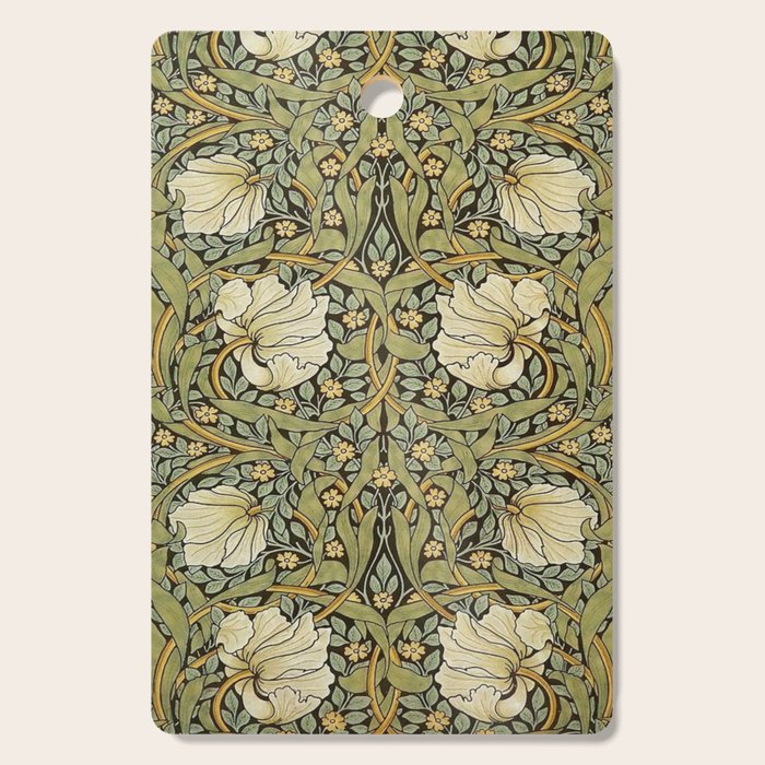 William Morris Pimpernel Restored Pattern Cutting Board Gallery Image 1