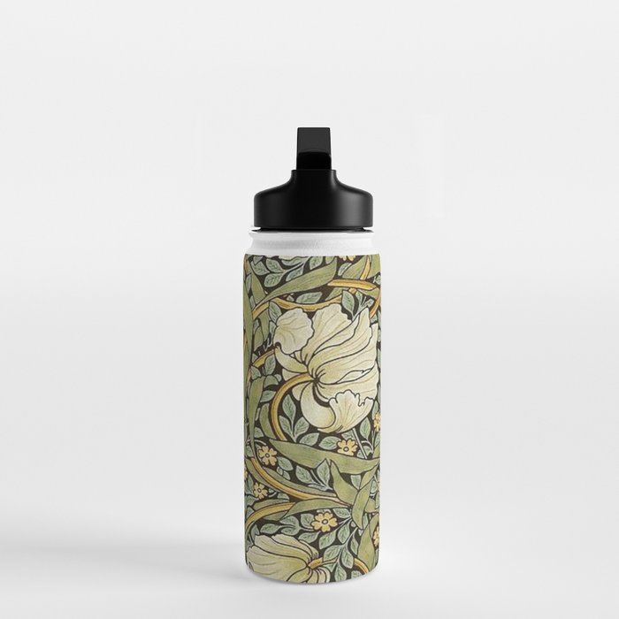 William Morris Pimpernel Restored Pattern Water Bottle Gallery Image 3