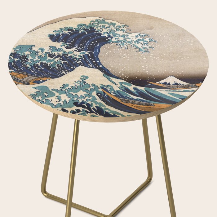 The Great Wave off Kanagawa Side Table Gallery Image 2
