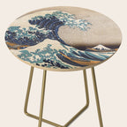 The Great Wave off Kanagawa Side Table Gallery Image 2