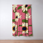Sunflower Pink Sami Window Curtain Gallery Image 3