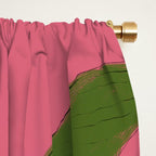 Sunflower Pink Sami Window Curtain Gallery Image 2