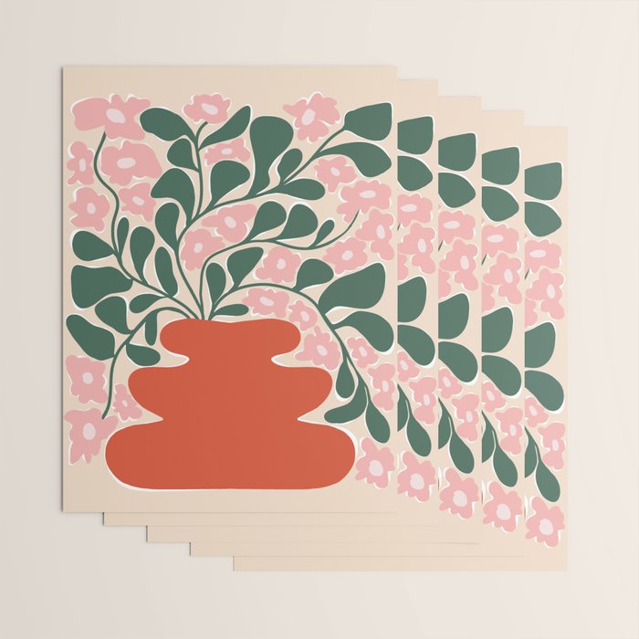 Magic flower pot 1 Wrapping Paper Gallery Image 3