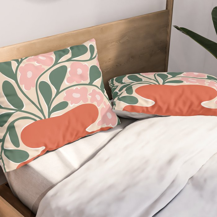 Magic flower pot 1 Pillow Sham Gallery Image 2