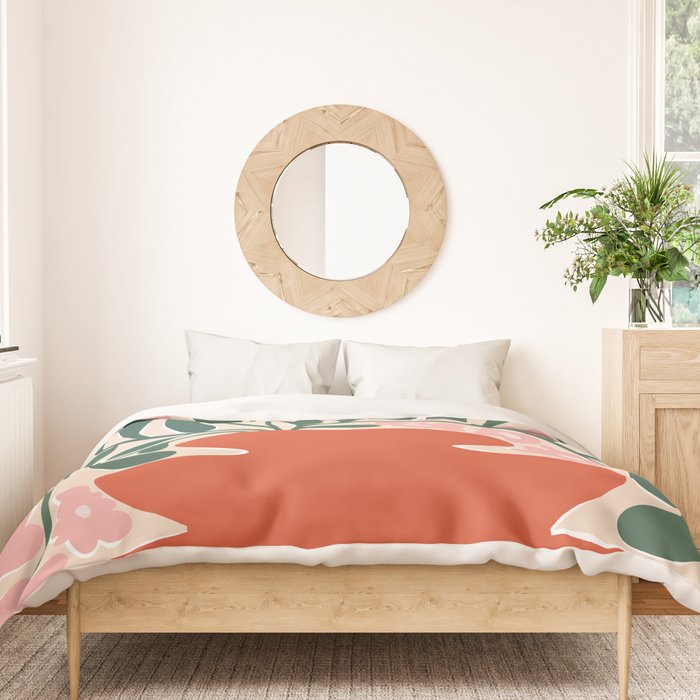 Magic flower pot 1 Duvet Cover Gallery Image 3