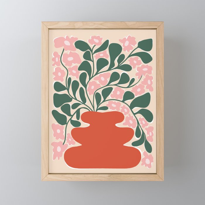 Magic flower pot 1 Mini Art Print Gallery Image 1
