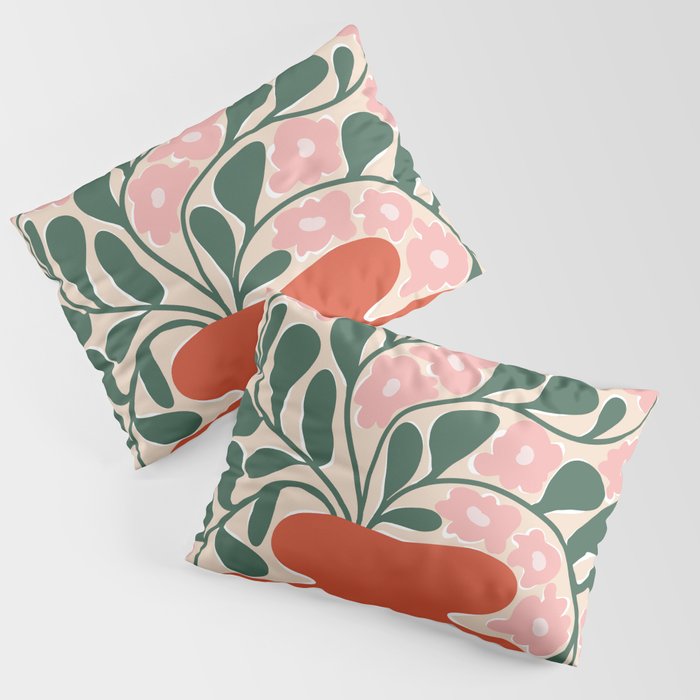Magic flower pot 1 Pillow Sham Gallery Image 1