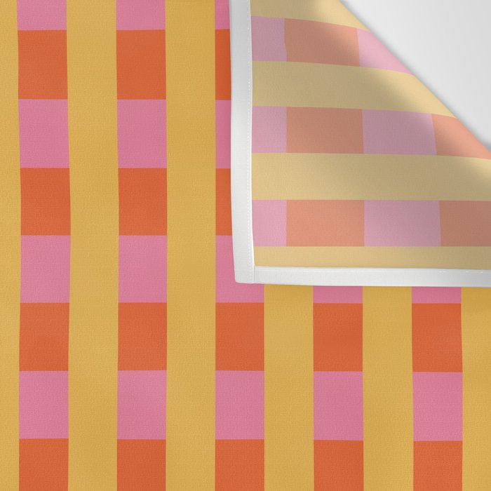 Playful Stripes in Bold Harmony Wall Tapestry Gallery Image 3