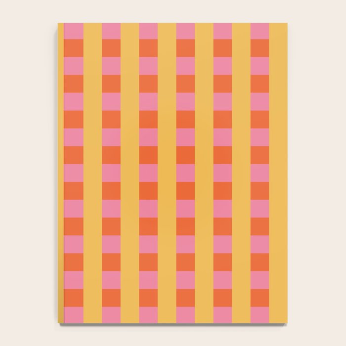 Playful Stripes in Bold Harmony Notebook Gallery Image 4