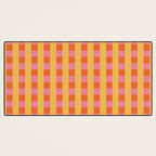 Playful Stripes in Bold Harmony Desk Mat Gallery Image 3
