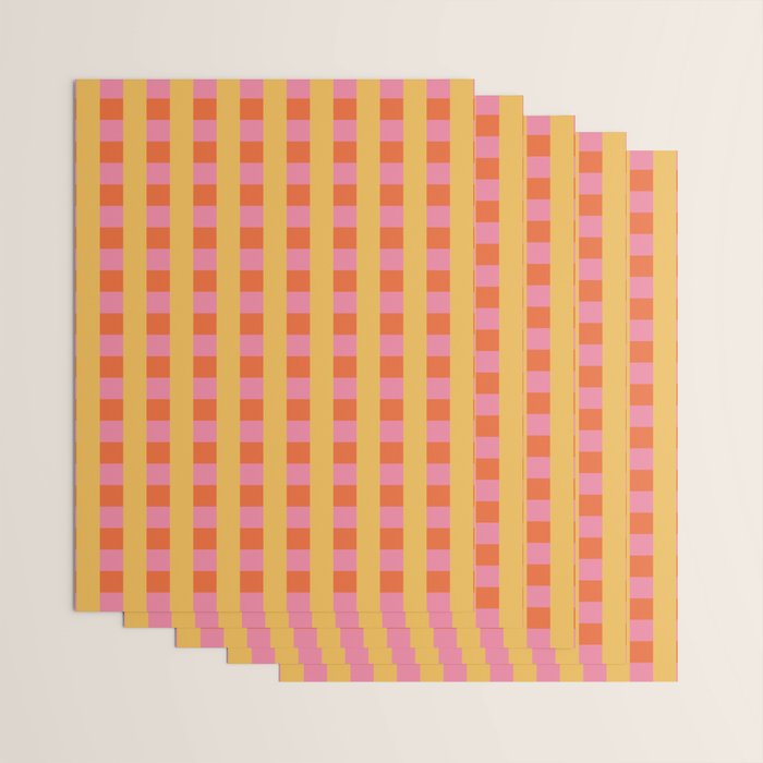 Playful Stripes in Bold Harmony Wrapping Paper Gallery Image 3