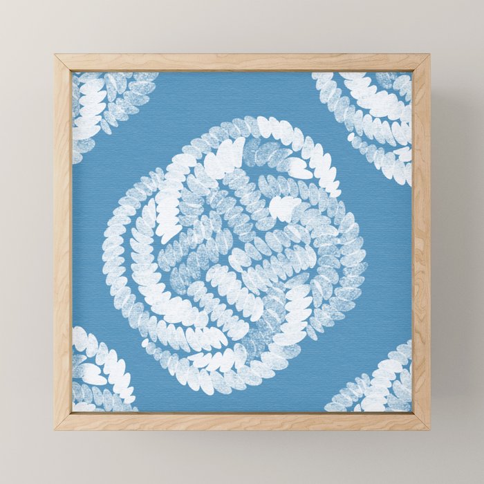 Coastal Knot Interlacing Mini Art Print Gallery Image 1