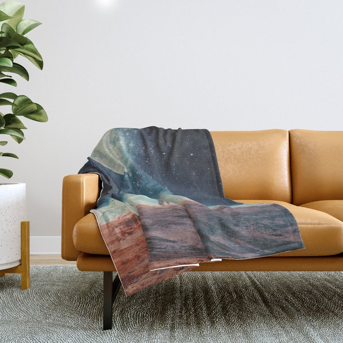 Somewhere between Sometime & Eternity Throw Blanket Gallery Image 1