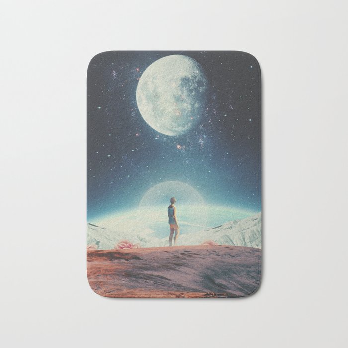 Somewhere between Sometime & Eternity Bath Mat Gallery Image 1