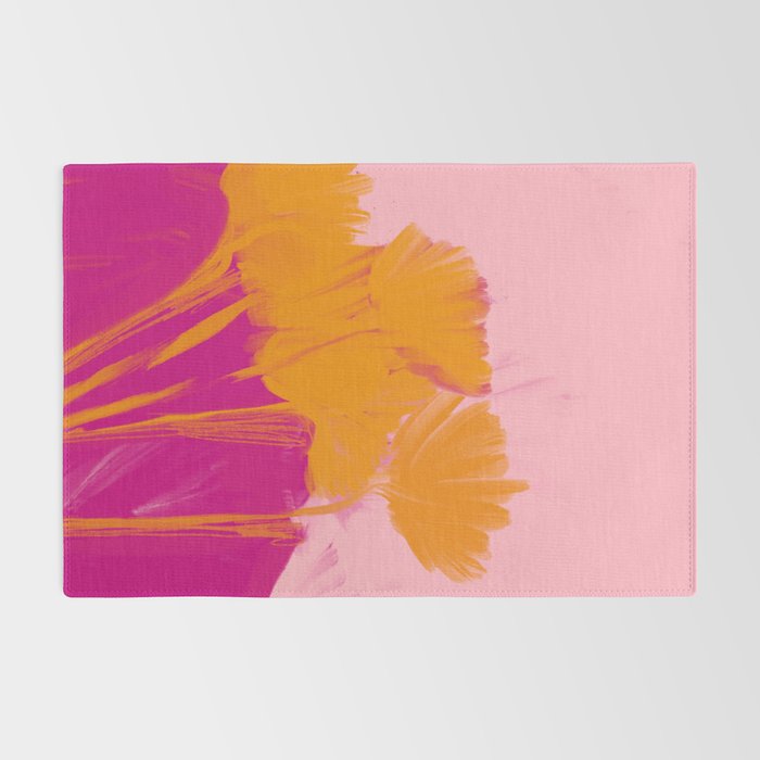 Bloom In Orange & Pink Rug Gallery Image 2