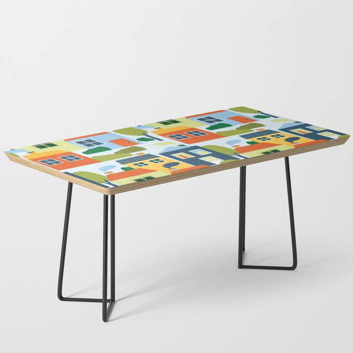 Little colorful houses Coffee Table Gallery Image 1
