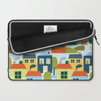Little colorful houses Laptop Sleeve Gallery Image 2