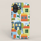 Little colorful houses iPhone Case Gallery Image 1