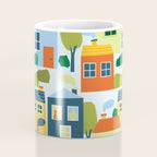 Little colorful houses Coffee Mug Gallery Image 4