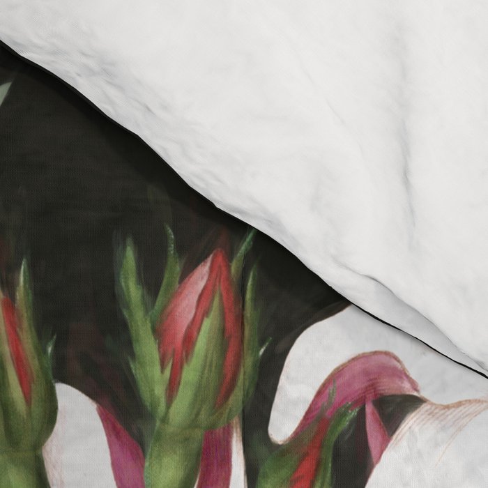 Floral Portrait 17 Comforter Gallery Image 4