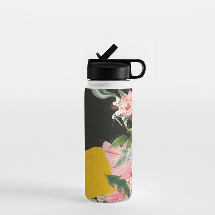 Floral Portrait 17 Water Bottle Gallery Image 1