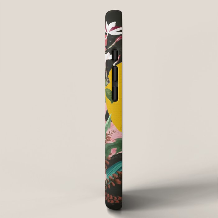 Floral Portrait 17 iPhone Case Gallery Image 2