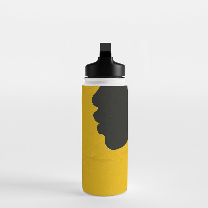 Floral Portrait 17 Water Bottle Gallery Image 3