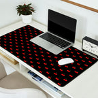 Y2K Cherries - Black Pattern Miniature Desk Mat Gallery Image 2