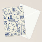 Pirate Play - Cream Stationery Card Gallery Image 2