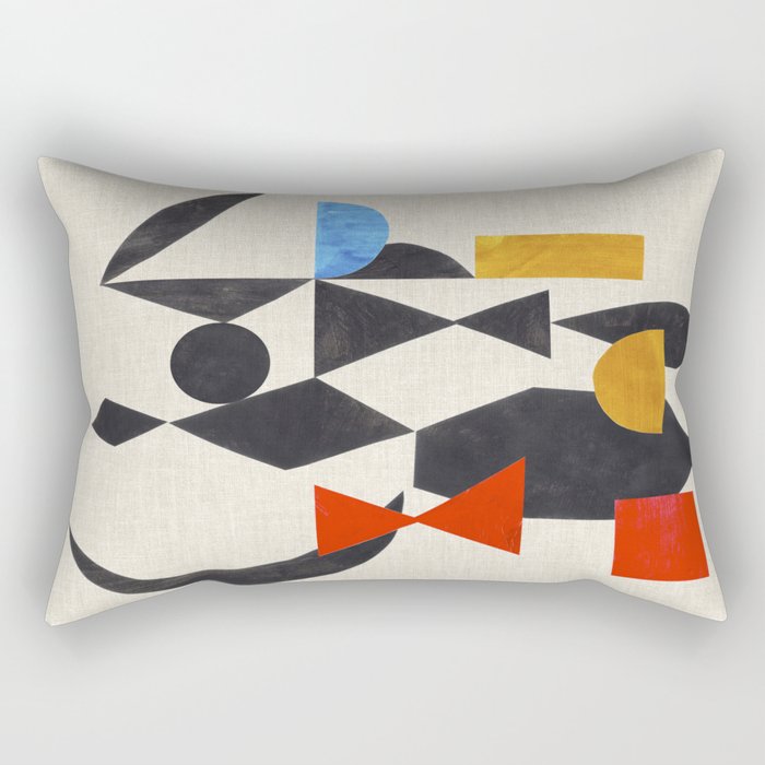 Primary Jewels  Rectangular Pillow Gallery Image 2