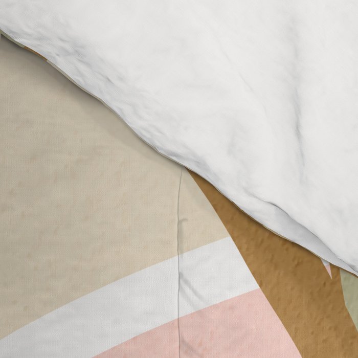 Closer to Nature Nº2 - Earthy Pastels Comforter Gallery Image 4