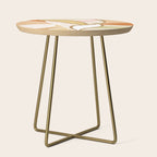 Closer to Nature Nº2 - Earthy Pastels Side Table Gallery Image 1