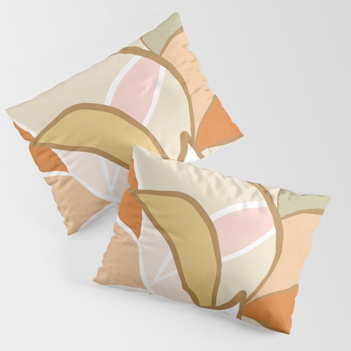Closer to Nature Nº2 - Earthy Pastels Pillow Sham Gallery Image 1
