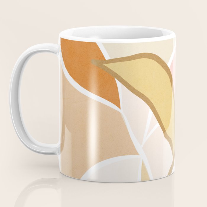 Closer to Nature Nº2 - Earthy Pastels Coffee Mug Gallery Image 3