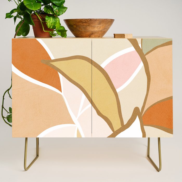 Closer to Nature Nº2 - Earthy Pastels Credenza Gallery Image 1