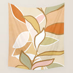 Closer to Nature Nº2 - Earthy Pastels Wall Tapestry Gallery Image 4