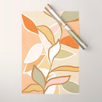Closer to Nature Nº2 - Earthy Pastels Wrapping Paper Gallery Image 1