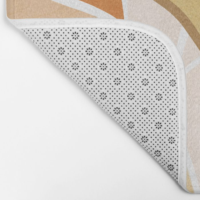 Closer to Nature Nº2 - Earthy Pastels Bath Mat Gallery Image 2