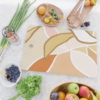 Closer to Nature Nº2 - Earthy Pastels Cutting Board Gallery Image 2