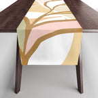 Closer to Nature Nº2 - Earthy Pastels Table Runner Gallery Image 1
