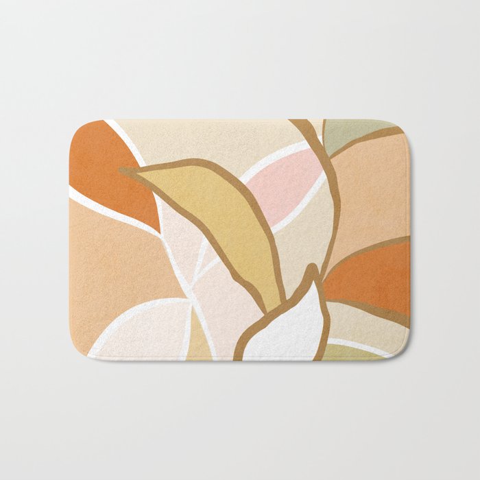 Closer to Nature Nº2 - Earthy Pastels Bath Mat Gallery Image 1