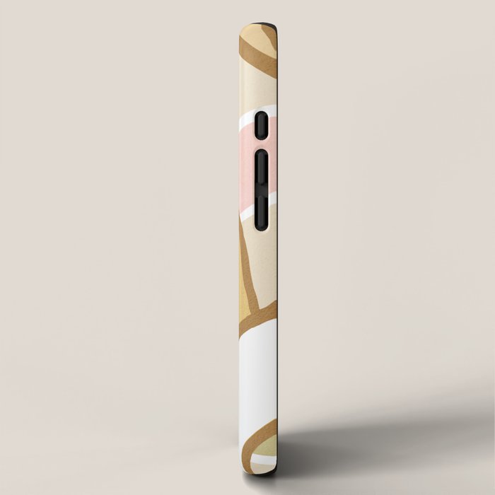 Closer to Nature Nº2 - Earthy Pastels iPhone Case Gallery Image 2