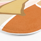 Closer to Nature Nº2 - Earthy Pastels Bath Mat Gallery Image 3