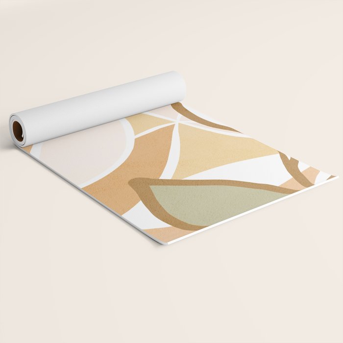 Closer to Nature Nº2 - Earthy Pastels Yoga Mat Gallery Image 2