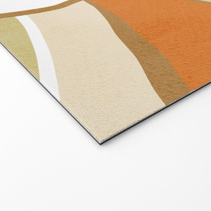 Closer to Nature Nº2 - Earthy Pastels Welcome Mat Gallery Image 2
