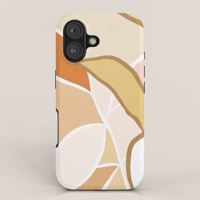 Closer to Nature Nº2 - Earthy Pastels iPhone Case Gallery Image 1