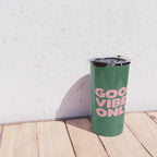 Good Vibes Only Travel Mug Gallery Image 4